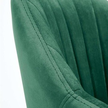 Фото7.Кресло Halmar FRESCO velvet Зеленый